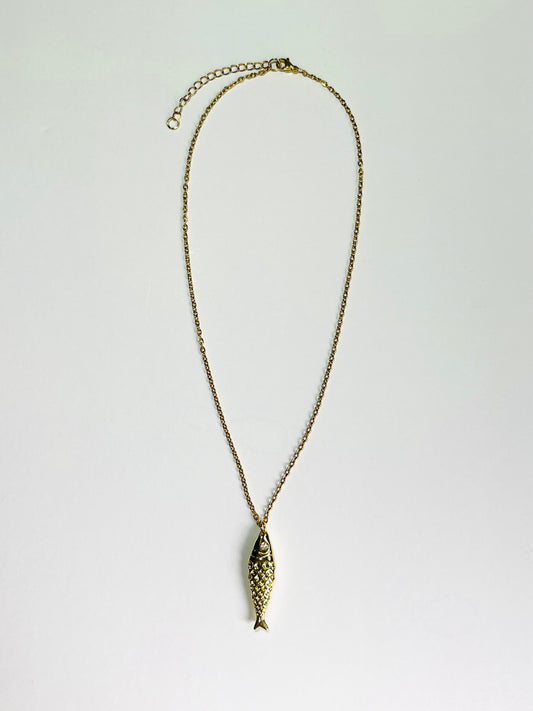 The Golden Fish Necklace