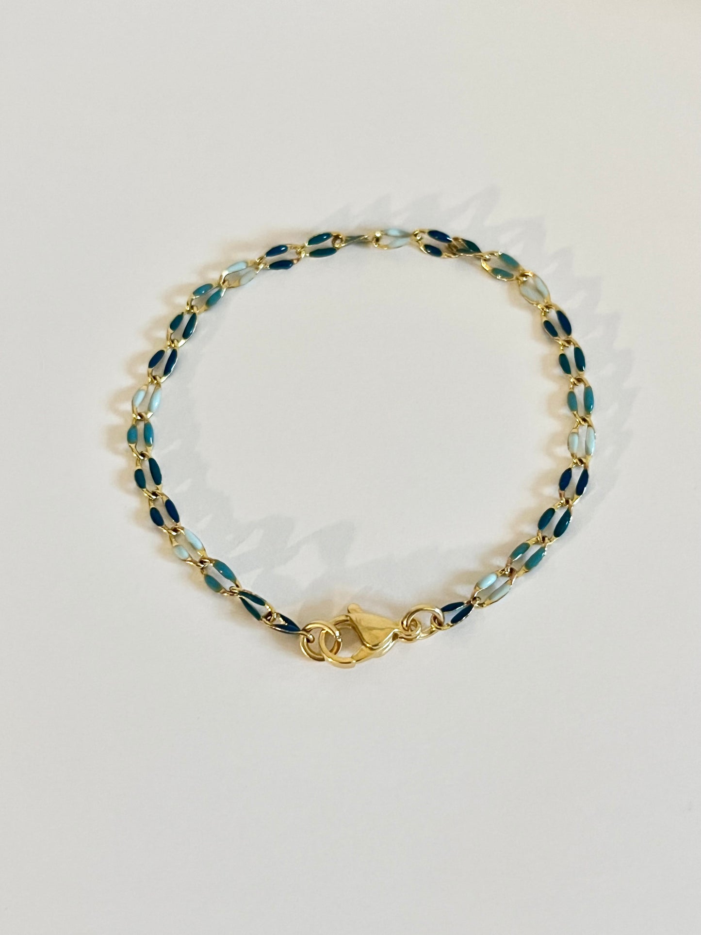 Blue Shell Bracelet