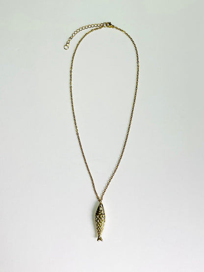 The Golden Fish Necklace