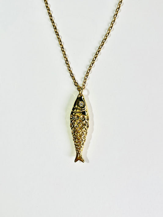 The Golden Fish Necklace